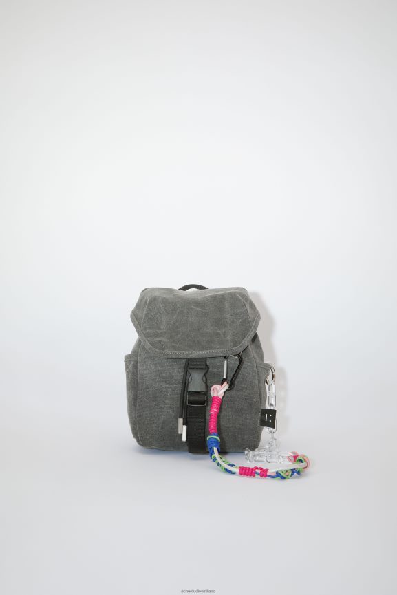 Acne Studios mini zaino Accessori grigio carbonio 0N8X584