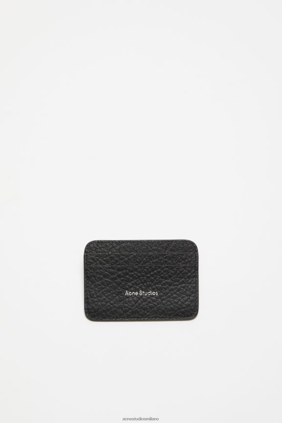 Acne Studios portacarte in pelle Accessori nero 0N8X459