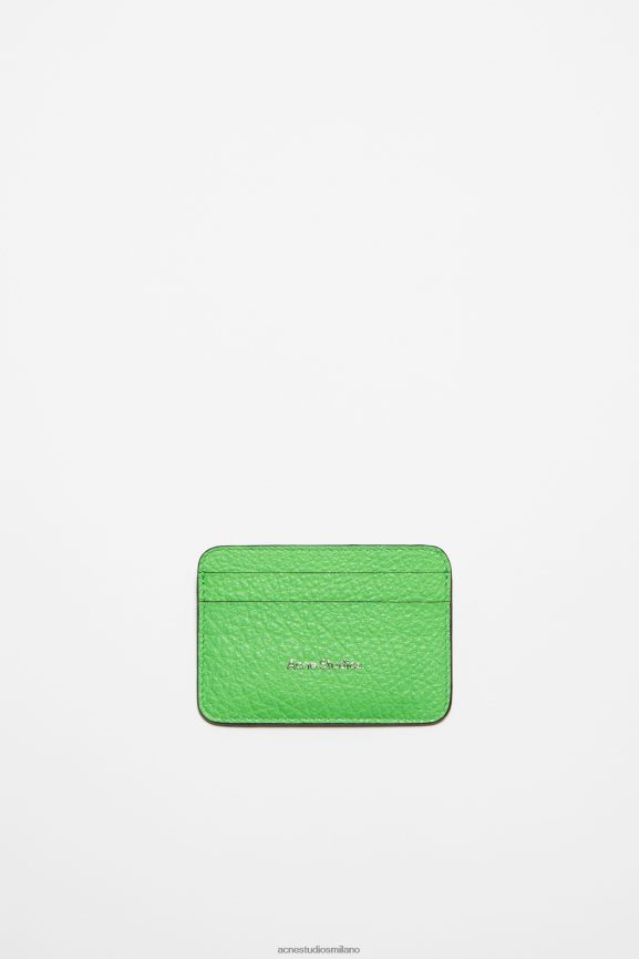 Acne Studios portacarte in pelle Accessori verde 0N8X573