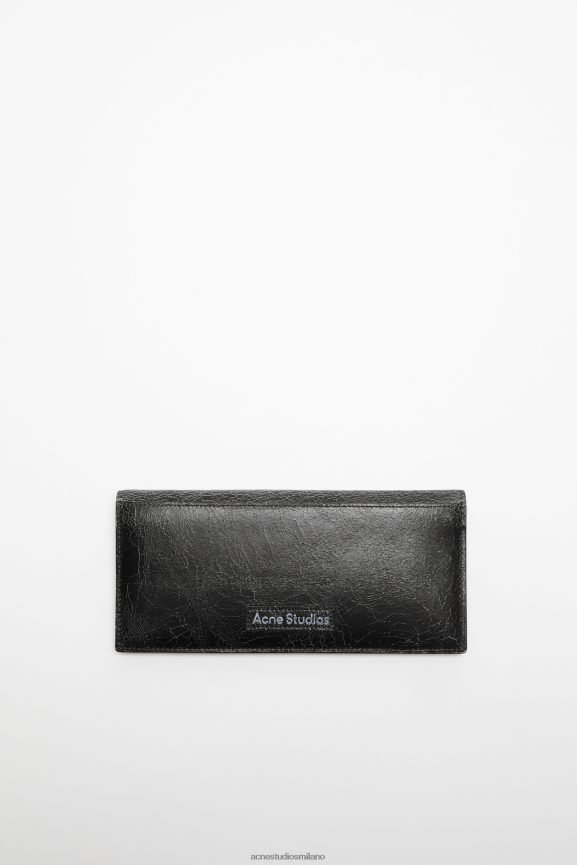 Acne Studios portafoglio continentale Accessori nero 0N8X469