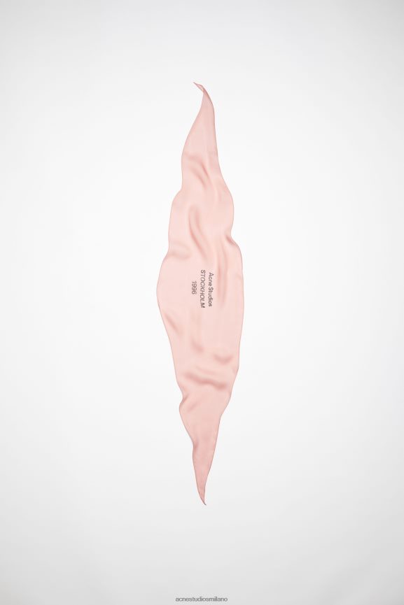 Acne Studios sciarpa di seta Accessori rosa Rosa 0N8X730