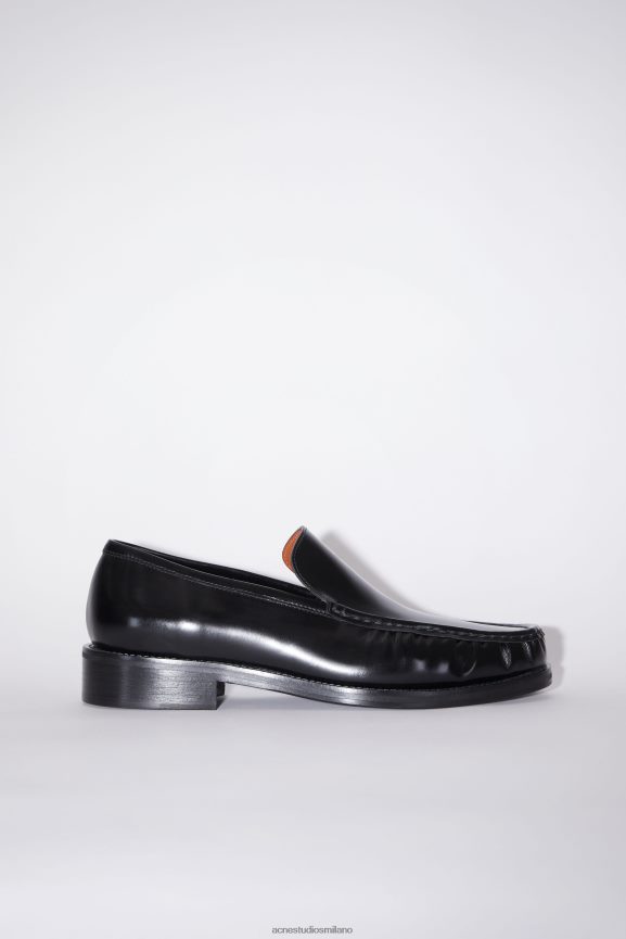 Acne Studios mocassini in pelle calzature nero 0N8X1218