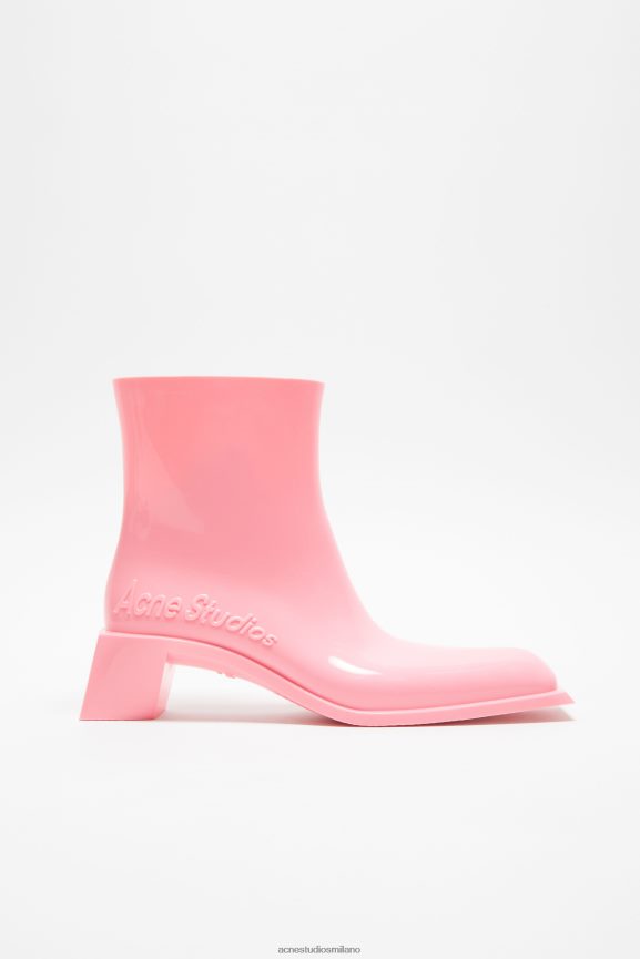 Acne Studios stivaletti in gomma calzature rosa pallido 0N8X810