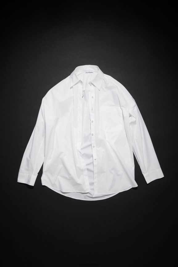 Acne Studios camicia abbottonata abbigliamento bianco 0N8X186