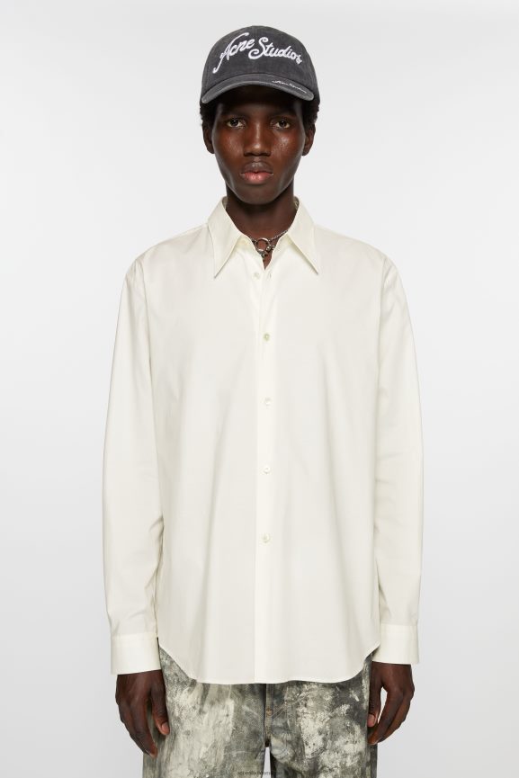 Acne Studios camicia abbottonata abbigliamento bianco 0N8X995