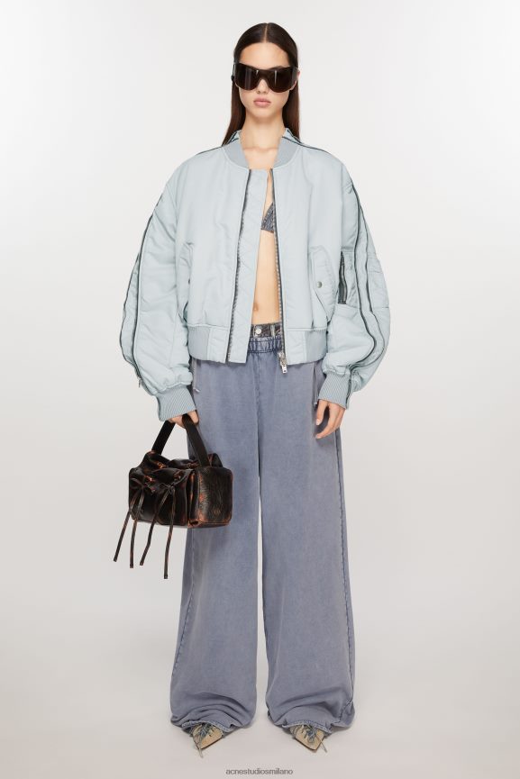 Acne Studios bomber abbigliamento blu polvere 0N8X17