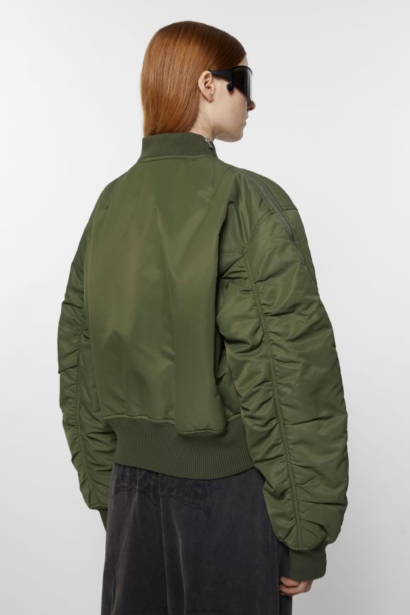 Acne Studios bomber abbigliamento cacciatore verde 0N8X18