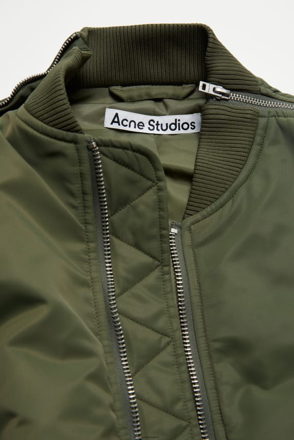 Acne Studios bomber abbigliamento cacciatore verde 0N8X18