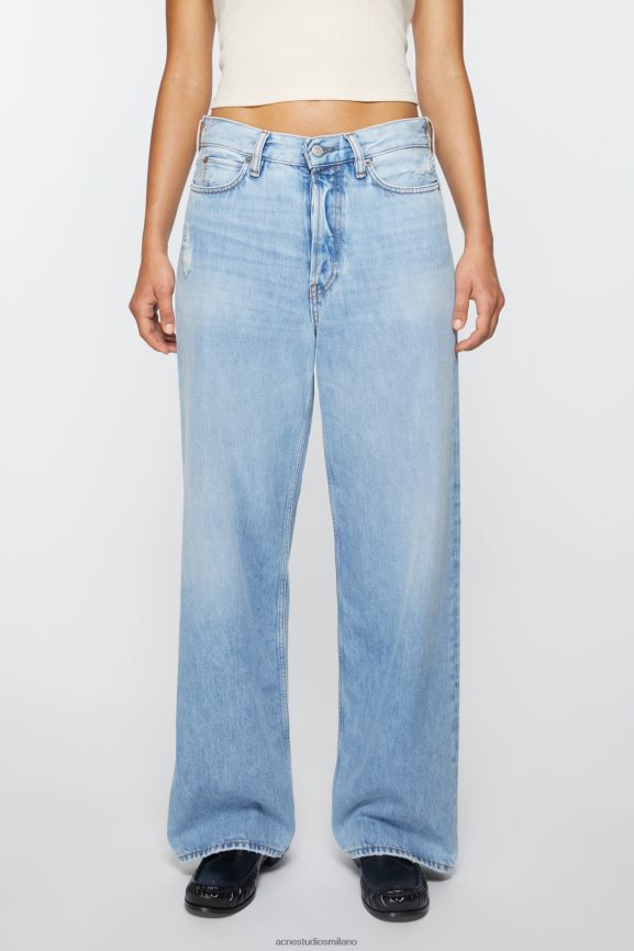 Acne Studios jeans dalla vestibilità ampia - 1981f abbigliamento azzurro 0N8X221