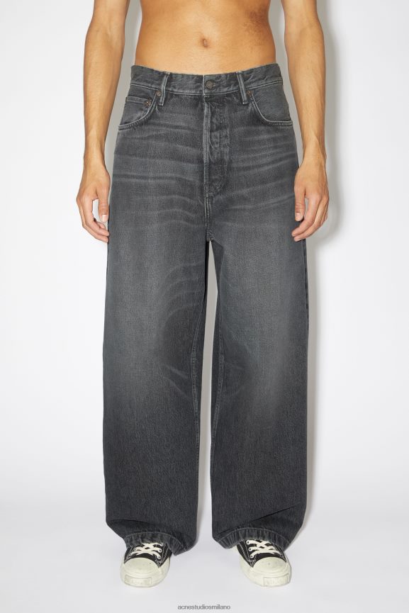 Acne Studios jeans dalla vestibilità ampia - 1989 abbigliamento nero 0N8X1207