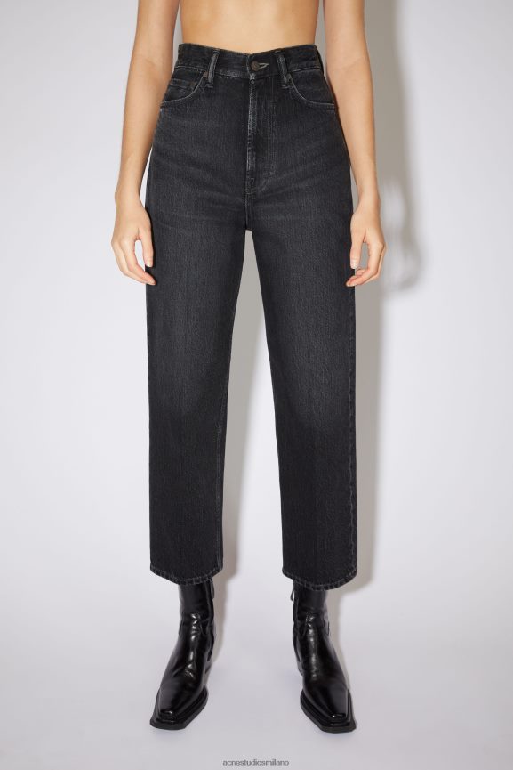 Acne Studios jeans dalla vestibilità rilassata -1993 abbigliamento nero 0N8X217