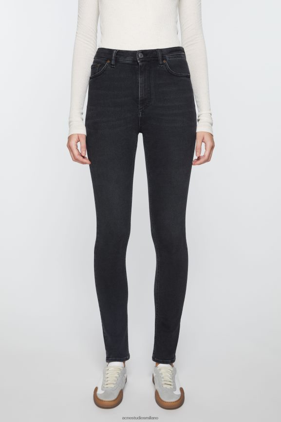 Acne Studios jeans skinny fit - peg abbigliamento usato nero 0N8X242