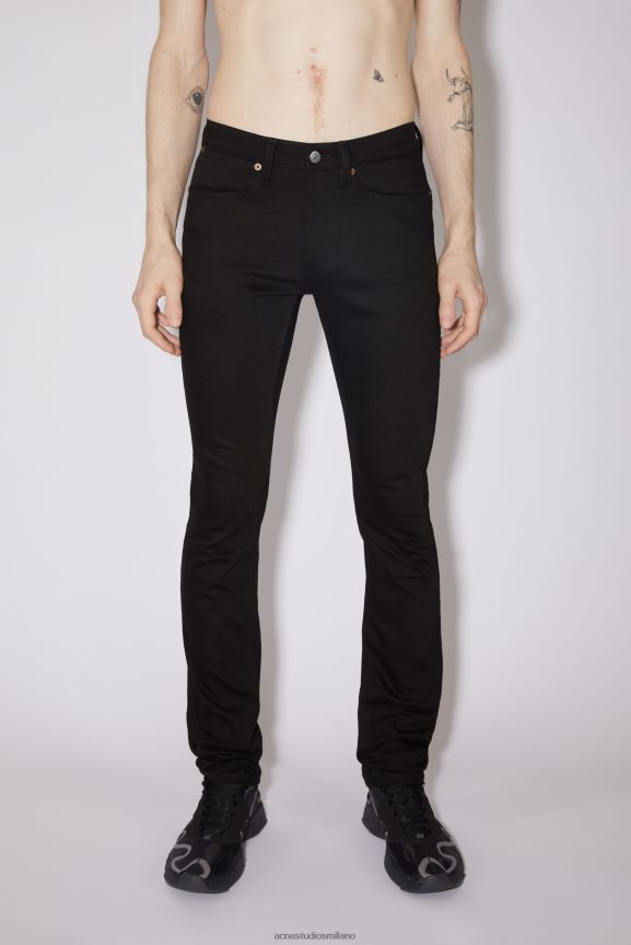 Acne Studios jeans slim fit - max abbigliamento nero 0N8X1208