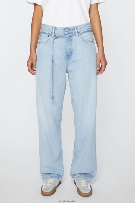 Acne Studios jeans vestibilità ampia - 1991 toj abbigliamento azzurro 0N8X378