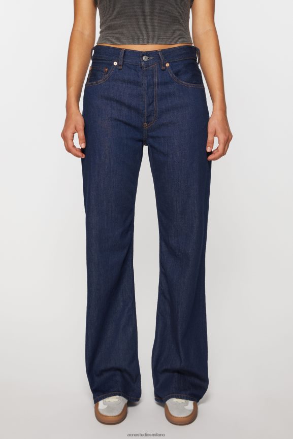 Acne Studios jeans vestibilità ampia - 2021f abbigliamento blu indaco 0N8X224