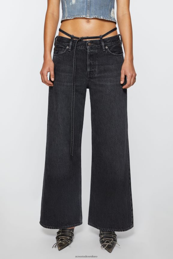 Acne Studios jeans vestibilità regolare - 2004 abbigliamento nero 0N8X218