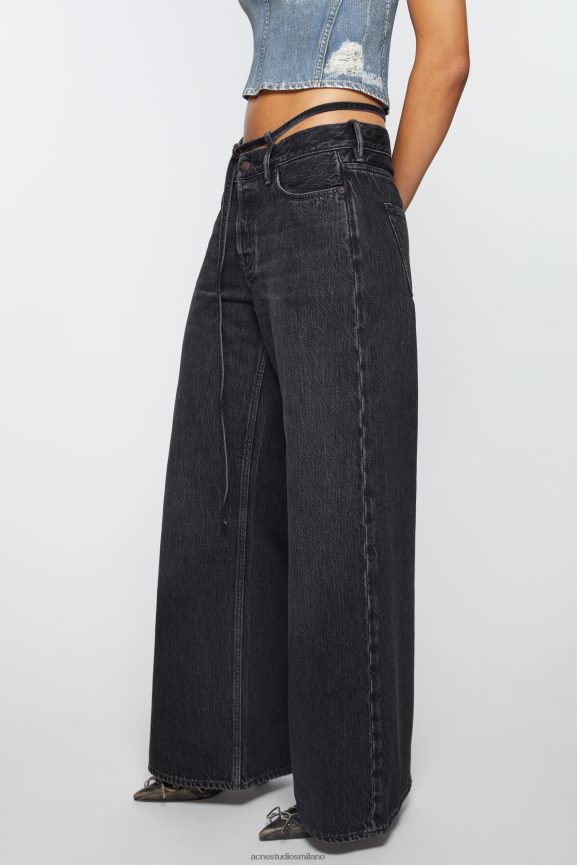 Acne Studios jeans vestibilità regolare - 2004 abbigliamento nero 0N8X218