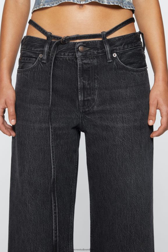 Acne Studios jeans vestibilità regolare - 2004 abbigliamento nero 0N8X218