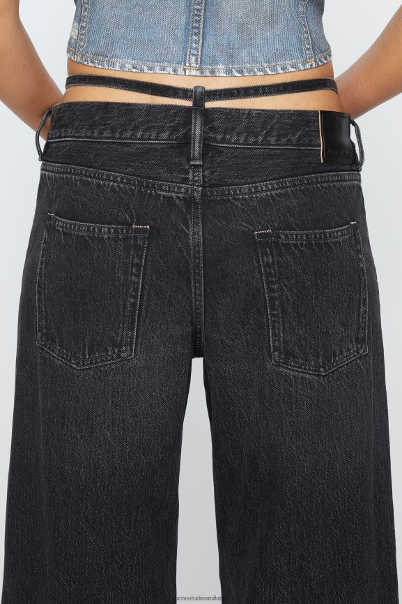 Acne Studios jeans vestibilità regolare - 2004 abbigliamento nero 0N8X218