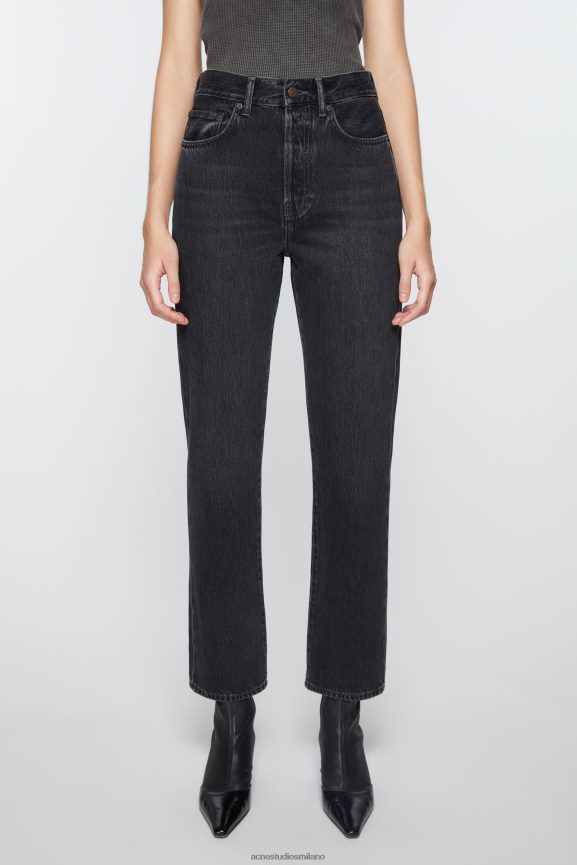 Acne Studios jeans vestibilità regolare - mece abbigliamento nero 0N8X228