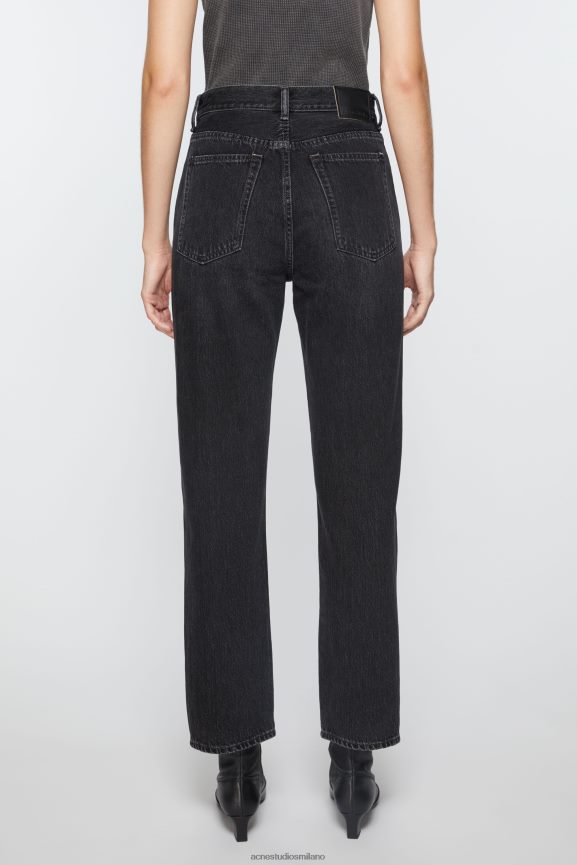 Acne Studios jeans vestibilità regolare - mece abbigliamento nero 0N8X228