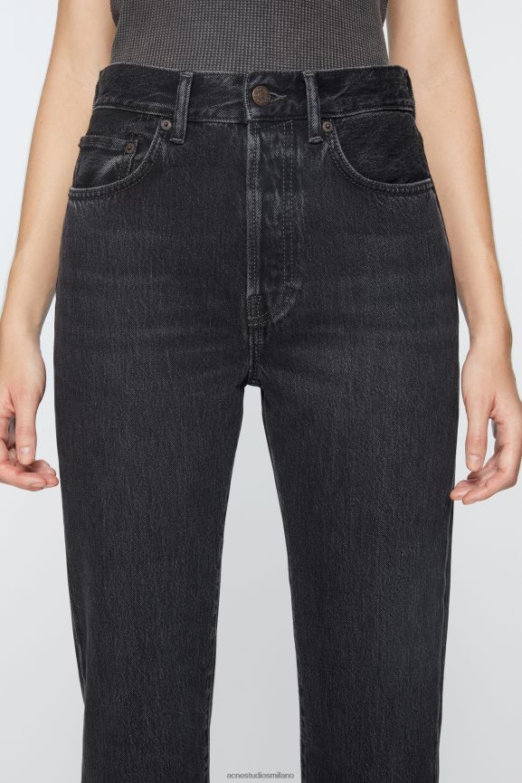 Acne Studios jeans vestibilità regolare - mece abbigliamento nero 0N8X228