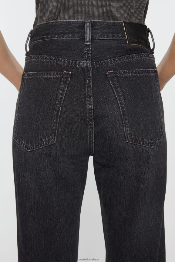 Acne Studios jeans vestibilità regolare - mece abbigliamento nero 0N8X228