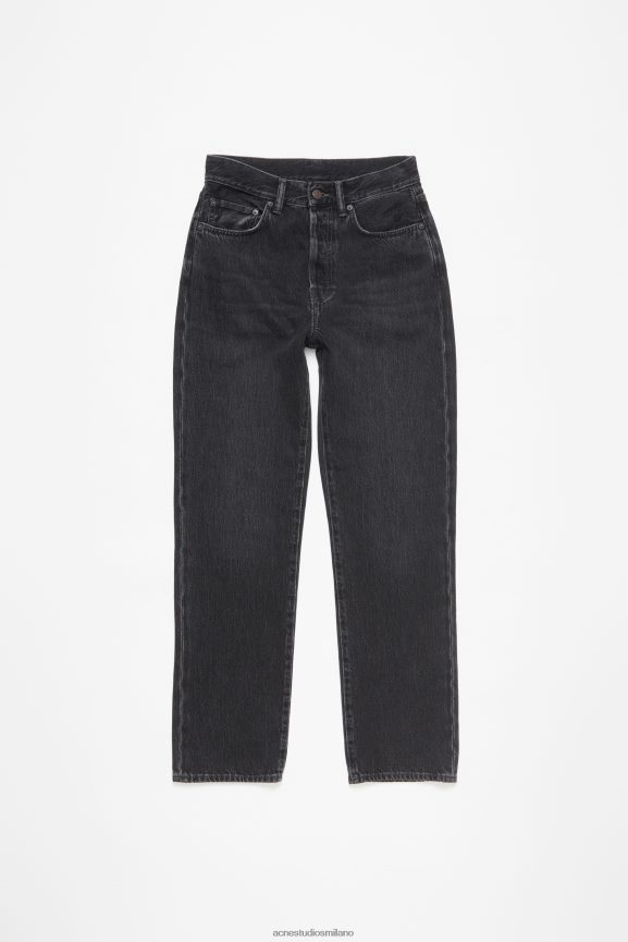 Acne Studios jeans vestibilità regolare - mece abbigliamento nero 0N8X228