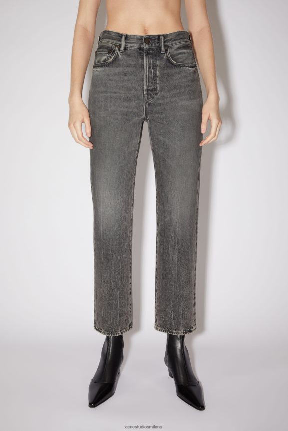 Acne Studios jeans vestibilità regolare - mece abbigliamento nero 0N8X238