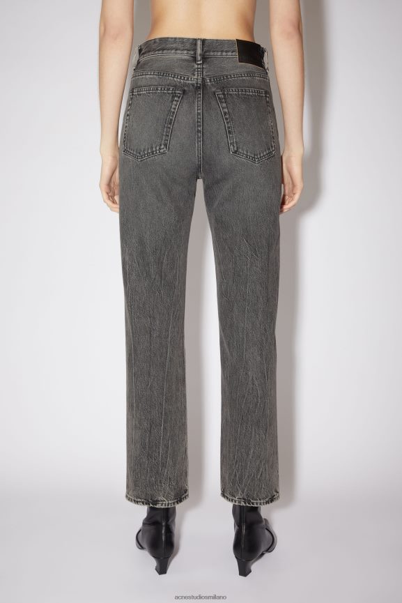 Acne Studios jeans vestibilità regolare - mece abbigliamento nero 0N8X238