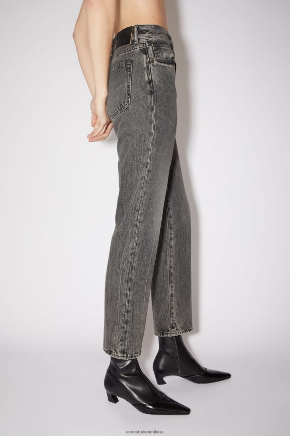 Acne Studios jeans vestibilità regolare - mece abbigliamento nero 0N8X238