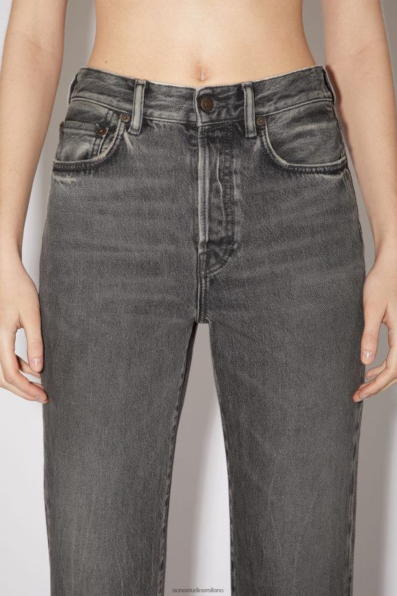 Acne Studios jeans vestibilità regolare - mece abbigliamento nero 0N8X238