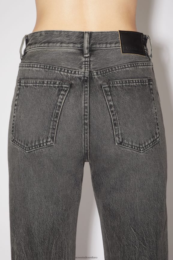 Acne Studios jeans vestibilità regolare - mece abbigliamento nero 0N8X238