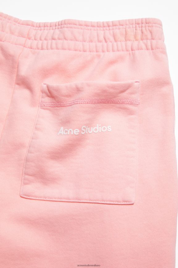 Acne Studios pantaloni della tuta abbigliamento rosa pallido 0N8X298