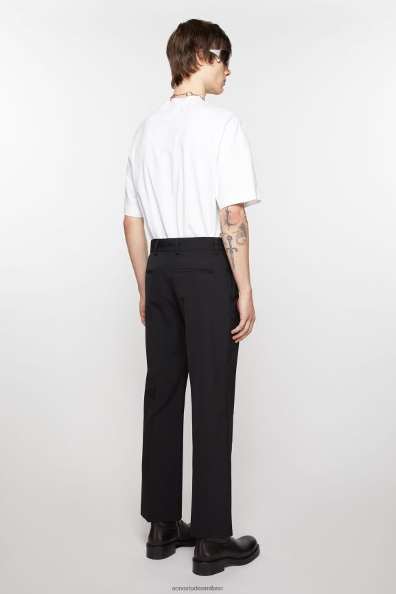 Acne Studios pantaloni su misura abbigliamento nero 0N8X1034