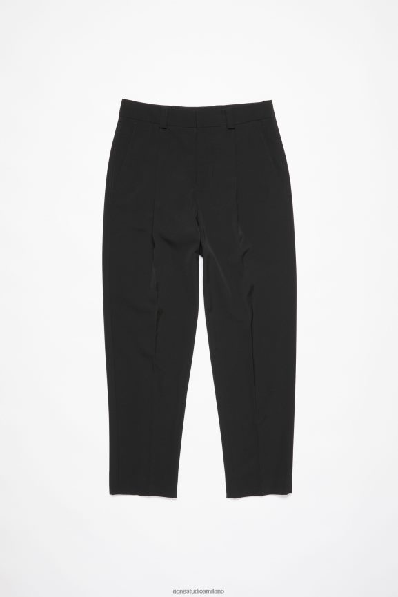 Acne Studios pantaloni su misura abbigliamento nero 0N8X1038