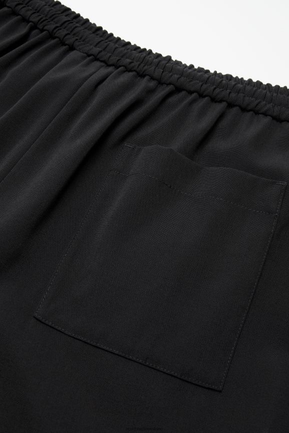 Acne Studios pantaloni su misura abbigliamento nero 0N8X1040