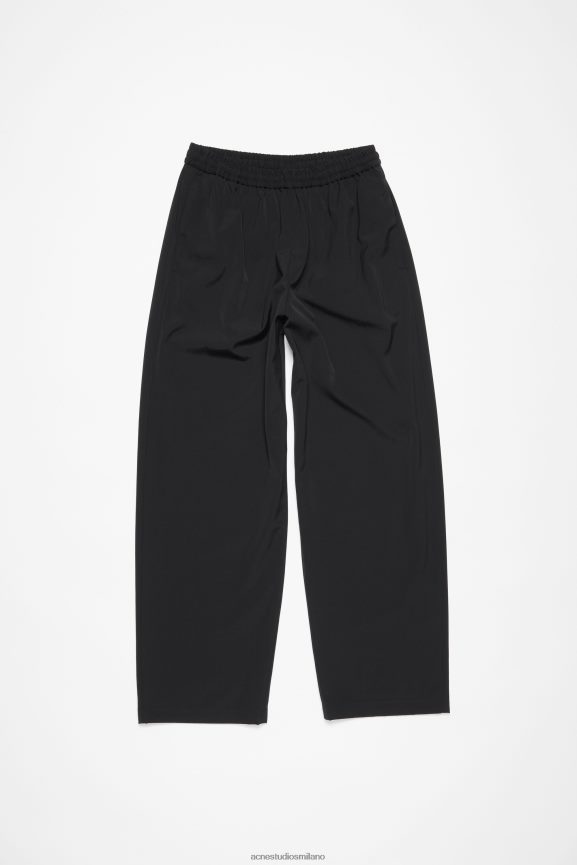 Acne Studios pantaloni su misura abbigliamento nero 0N8X1040