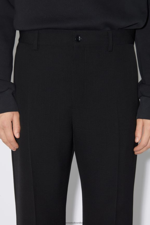 Acne Studios pantaloni su misura abbigliamento nero 0N8X1169