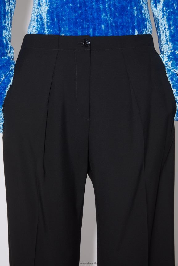 Acne Studios pantaloni su misura abbigliamento nero 0N8X403